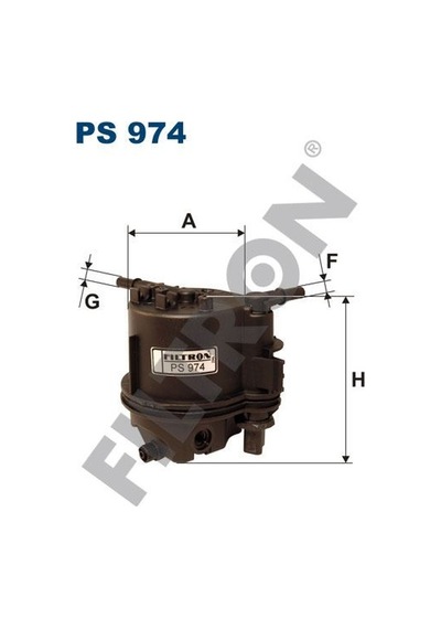FILTRON PS974 YAKIT FİLTRESİ MÜŞÜRLÜ 107 206 207 BIPPER FIESTA 06