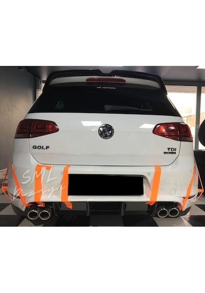 Volkswagen Golf 7 Oettinger Arka Ek Arka-tampon-ek Plastik