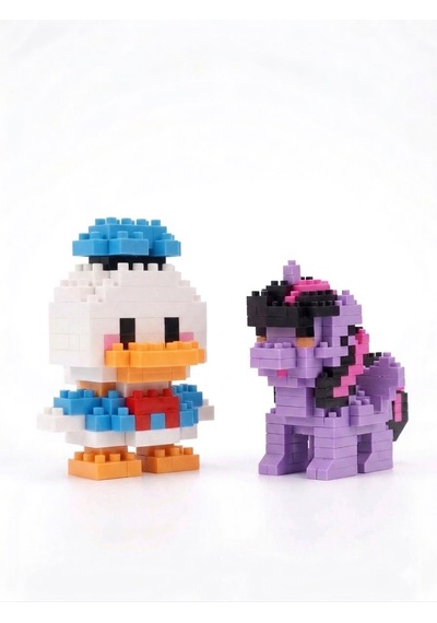 Mikro Blok Oyuncak Seti - Mz-041 Donald Duck & M-05 Unıcorn 216 Parça Hediyelik 1 Sepexa Bricks Mikro Blok Oyuncak Seti - Mz-041 Donald Duck & M-05 Unıcorn 216 Parça Hediyelik