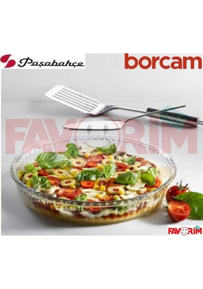 Paşabahçe 2'li Yuvarlak Borcam Fırın Tepsisi 159022