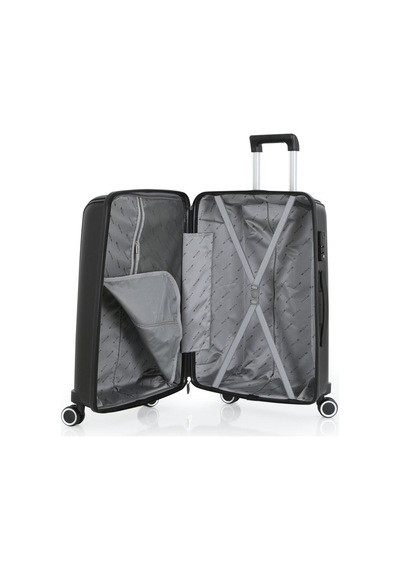 Mçs Üçlü Polipropilen Valiz Seti V305 Siyah