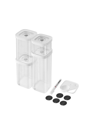 Zwilling Fresh & Cube Saklama Kabı 6'li Set S Beyaz Sku: Smg8690010164896 Açık