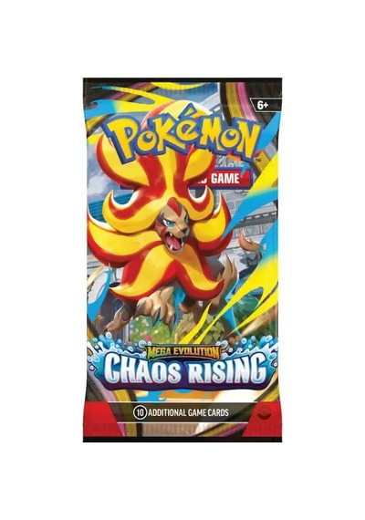 The Pokemon Tcg Chaos Rising Single Pack