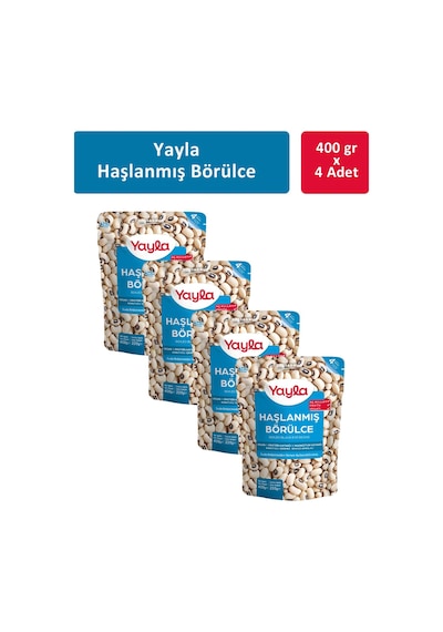 Yayla Haşlanmış Börülce 4 x 400 G