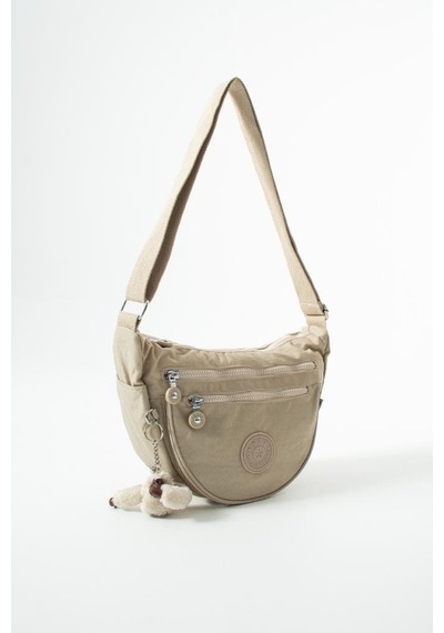 Baginn Klinkır Hafif Yağmur Geçirmez Kadın Postacı Çanta Çok Cepli 25 18 Cm Omuz Çantası 571 Collection Krem