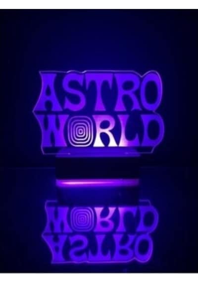 Travis Scott Astro World 16 Renk Lamba