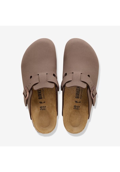Terlik Erkek 1033076 Birkenstock Boston Bf Nu Mocha Kahverengi