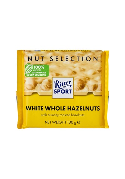 Ritter Sport Tane Fındıklı Beyaz Çikolata 100 G - 3 Adet Tarı