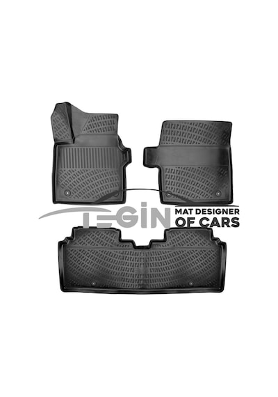 Kia Ev6 2022-2024 1.4/1.6 Siyah 3d Havuzlu Paspas