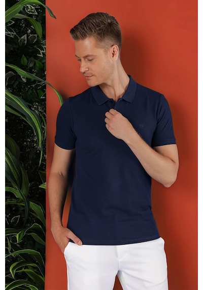 Efor Ts 845 Lacivert Spor T-shirt Lacivert