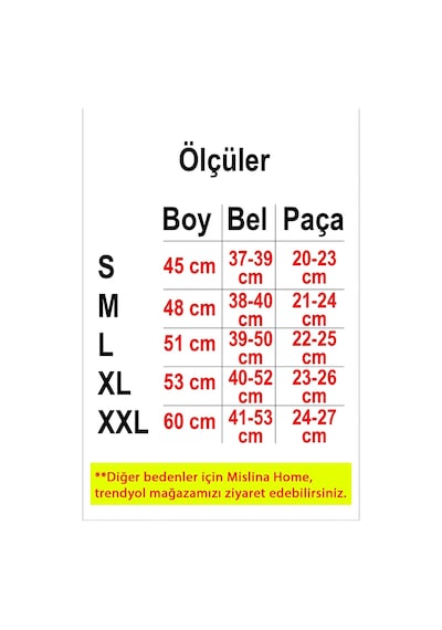 Mislina Home Sıvı Su Geçirmez Hasta Yaşlı Bakım Külodu S