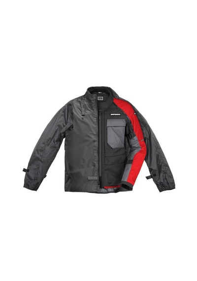 Spıdı Crossmaster 2 H2out Ceket Siyah Kırmızı