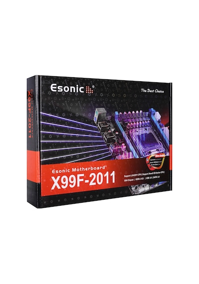 Esonic Boxd X99f-2011ek Intel Socket 2011-v3 Xeon E5 Ddr4 Dımms Slots, Max.64gb Intel H81 X99 Chipset Anakart