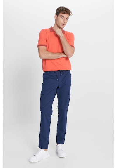 AC&Co / Altınyıldız Classics Erkek Lacı Comfort Fit Rahat Kesim Pamuklu Esnek Yan Cepli Kargo Pantolon Lacivert AC&Co / Altınyıldız Classics Erkek Lacı Comfort Fit Rahat Kesim Pamuklu Esnek Yan Cepli Kargo Pantolon Lacivert