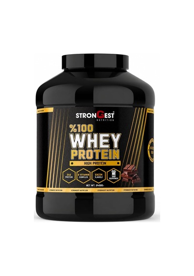 Whey Protein 960 Gr 32 Servis Aromalı%100 Whey Protein Tozu 2400, Çikolata Ahududu
