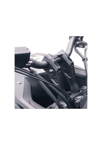 GP Kompozit Honda NX 500 2025 Uyumlu Gidon Yükseltme Siyah