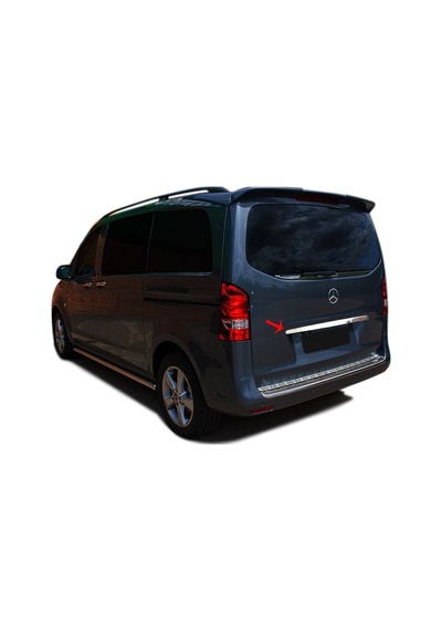 Mercedes Uyumlu Vito 2014 Sonrası Bagaj Çıtası Paslanmaz Çelik