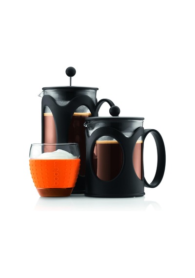 Kenya Kahve Hazırlayıcı French Press Sistemi, Kalıcı Paslanmaz Çelik Filtre Siyah, Siyah, 0,5l Diğer