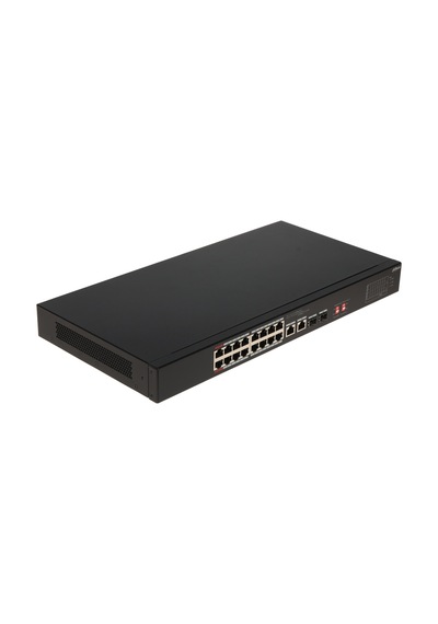 Dahua S3218-16et-135, 16 Port, Megabit, Poe 135w, 2 Port Gigabit Uplink, 2 Port Gigabit Sfp, Longe Range 250mt, Yönetil