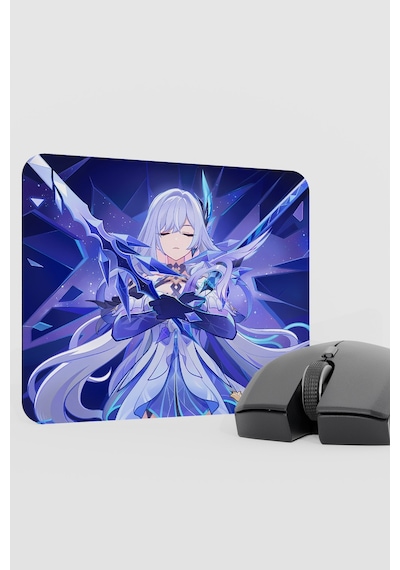 Skirk Genshin Impact Anime Gacha V1 - 22x18 Gaming Mouse Pad Fare Altlığı
