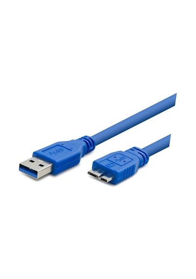 Usb 3.0 To Micro-b 3.0 Kablosu 1 M - Mavi Hdx7510 Evimdeyokyok
