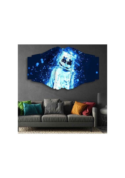 Marshmello - 5 Parçalı Tablo Görsel - 702503503 Görsel