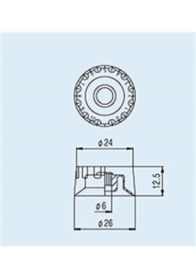 Me-tools 4kb1hbk Knob Siyah Renk