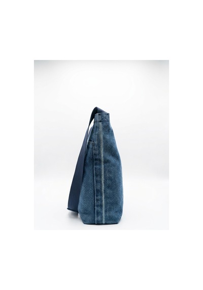 Tuttobene Denym Kot Pantolon Görünümlü Pinterest Vintage Omuz Çantası Tb042 Mavi