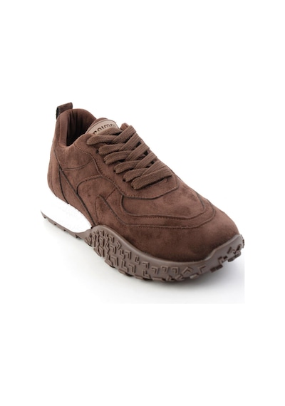 Bambi Kahve Süet Kadın Sneaker K01313004172