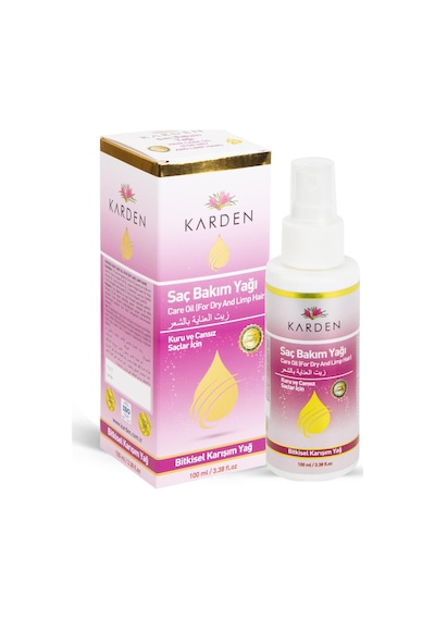 Karden Kuru Saçlar İçin Saç Bakım Yağı 100 ML