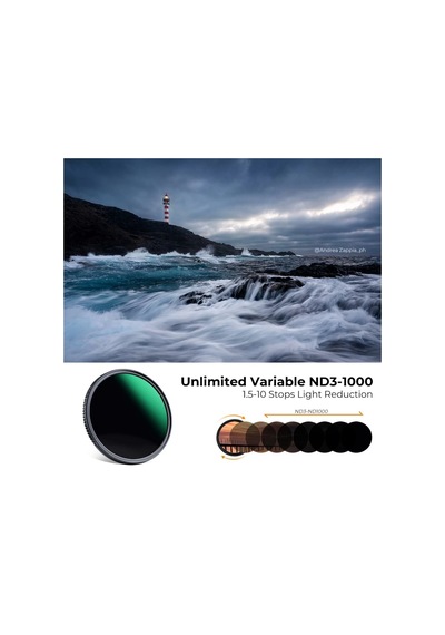 K&f 82mm Nano-d Serisi Nd3-nd1000 Filtre 1.5-10 Stop