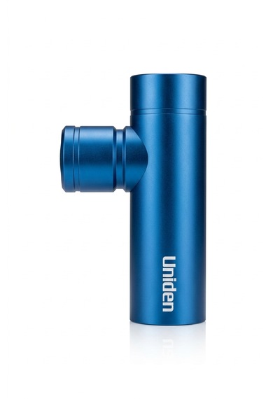 Uniden X100 48watt 5 Başlıklı Mini Masaj Tabancası Çantalı Mavi