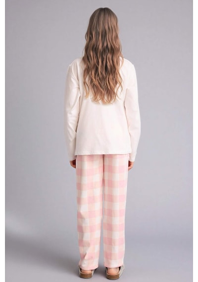 Defacto %100 Pamuklu 2'li Pijama Takımı Kız Çocuk H0102A826SP