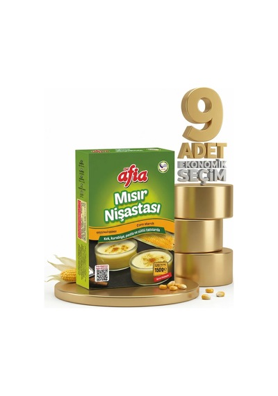 Afia Mısır Nişastası 9x150 Gr