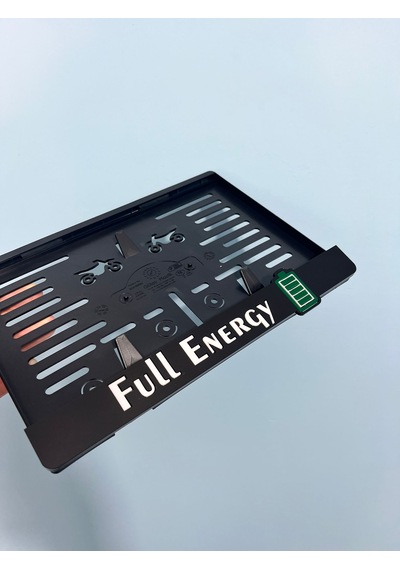 Full Energy Pleksi Motor Plakalığı