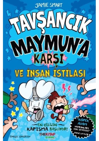 Tavşancık Maymun'a Karşı Ve İnsan İstilası - Yqbx-717629