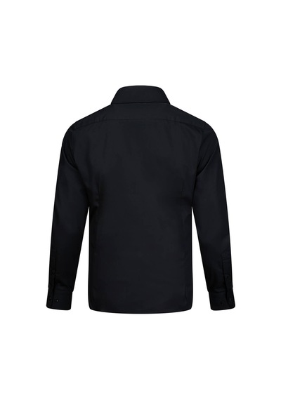 Hatemoğlu Siyah Slim Fit Slim Yaka Pamuklu Uzun Kollu Gömlek Siyah Hatemoğlu Siyah Slim Fit Slim Yaka Pamuklu Uzun Kollu Gömlek Siyah