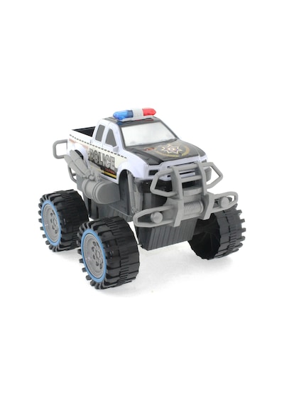 Sürtmeli Modifiye Dev Siyah Beyaz Polis Arazi Aracı