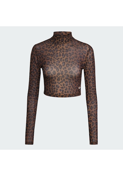 Adidas Leopar Kadın Tişört C-adıjw2772b30a00 Kahverengi