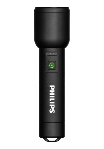 Philips SFL7010R/62 Şarjlı LED El Feneri 1000 Lümen 700 Metre Işın Mesafesi 3000mAh Powerbank Özellikli IPX4 Suya Dayanıklı