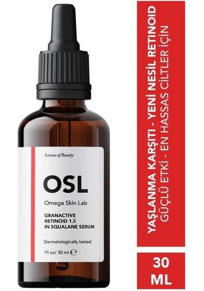 Omega Skın Lab Granactive Retinoid %1.5 In Squalene Serum 30 Ml