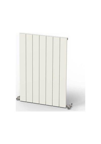 Hestia Alüminyum Dikey Radyatör Panel 900 X 625 7 Dilim Beyaz
