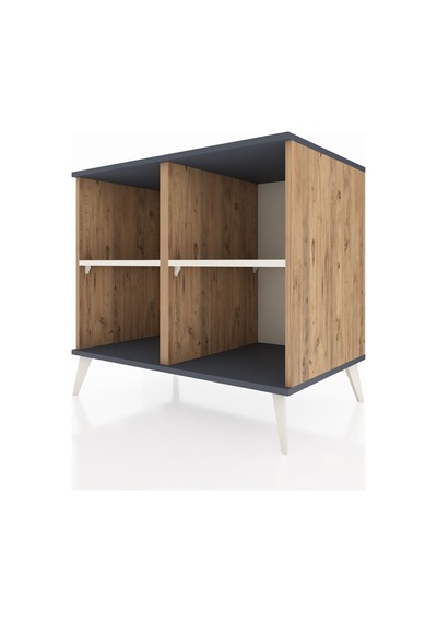 Kronos Şifonyer 2 Raflı 88x59x80 Çam-antrasit/aytaşı Antrasit/aytaşı Kronos Şifonyer 2 Raflı 88x59x80 Çam-antrasit/aytaşı Antrasit/aytaşı