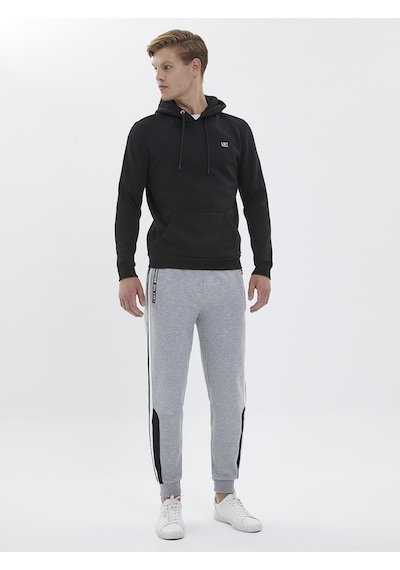 Siyah Erkek Sweatshirt Lf 2023028 Siyah-aw19