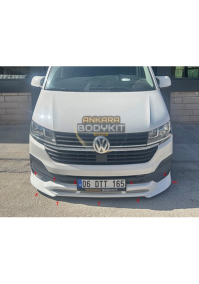Transporter Ön Tampon Eki - 2020 - 2024 Plastik Boyasız