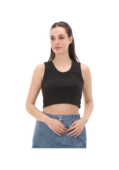 Vans Drew Rib Tank Kadın T-shirt Siyah 000g3jblk1-r SIYAH
