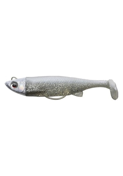 Savage Gear 3d Tpe Minnow Jig 11gr 8cm White Glitt