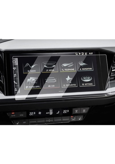 Audi Q4 E-tron Mat Ekran Koruyucu 11.6 İnç Multimedya ' Sadece Ekran Koruyucu