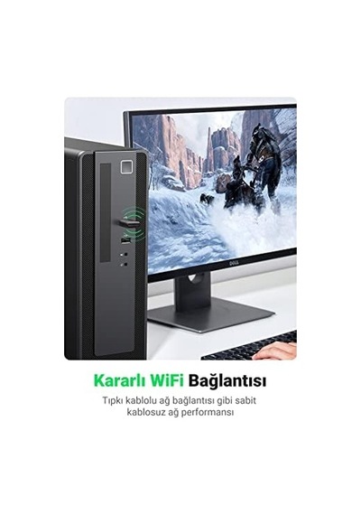 2.4 Ve 5 Ghz Dual Band Usb Wi-fi Alıcı Ağ Adaptörü