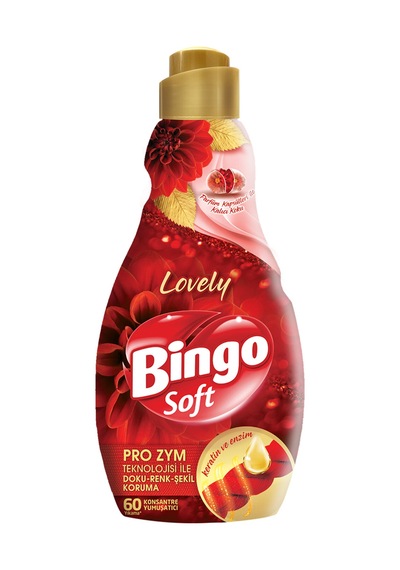 Bingo Soft Konsantre Yumuşatıcı 1440 Ml Lovely 2 Adet 2'li Set